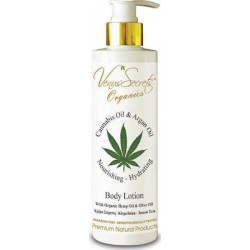 Venus Secrets Cannabis Oil Body Care Organic Olive & Argan Oil 250ml