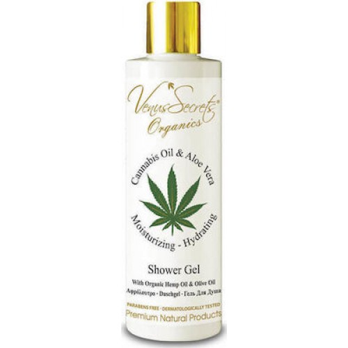  Venus Secrets Cannabis Oil & Aloe Vera Shower Gel 250ml