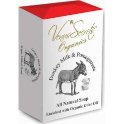 Venus Secrets Donkey Milk & Pomegranate Soap 150gr