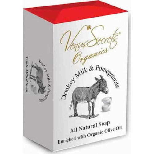 Venus Secrets Donkey Milk & Pomegranate Soap 150gr