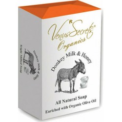Venus Secrets Donkey Milk & Honey Soap 150gr
